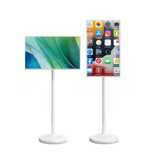 32 2K Portable Television Portable Tv With Stand Lcd Interactive Display Mobile Televiseur Smart Tv - Image 3