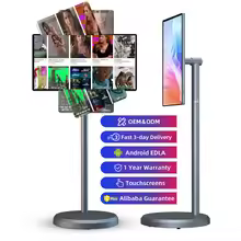 32 2K Portable Television Portable Tv With Stand Lcd Interactive Display Mobile Televiseur Smart Tv - Image 2