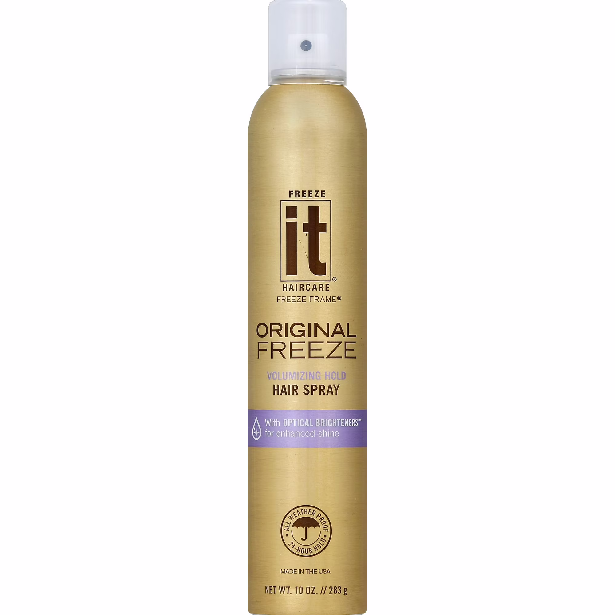 Freeze It UV Protection Volumizing Nourishing Freeze Frame Hair Spray, 10 oz
