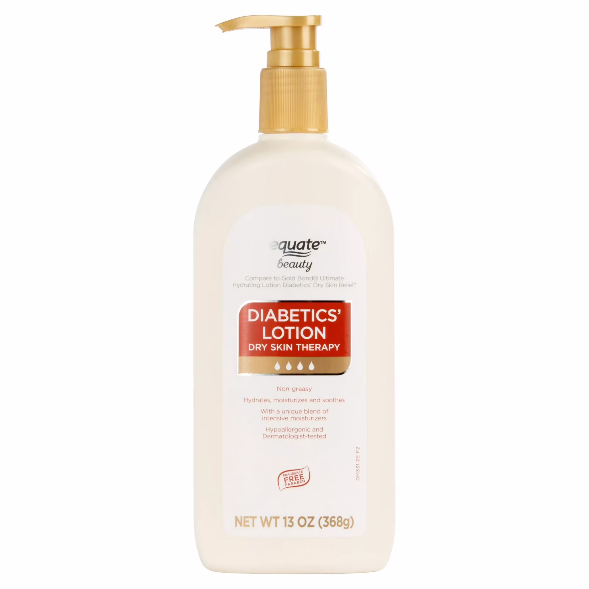 Equate Beauty Diabetics' Dry Skin Therapy Lotion, 13 oz